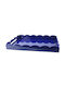 Addison Ross Dreptunghiular Tavă de Servire în Culoare Albastru 66x43x8cm 1buc