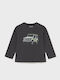 Kids' Shirt Long Sleeve Gray