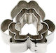 Keksausstecher Frosch Set 40x40mm