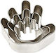 Set Cookie Cutter Palme 40x40mm