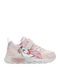 Unicorn Παιδικά Sneakers με Σκρατς & Φωτάκια Ροζ