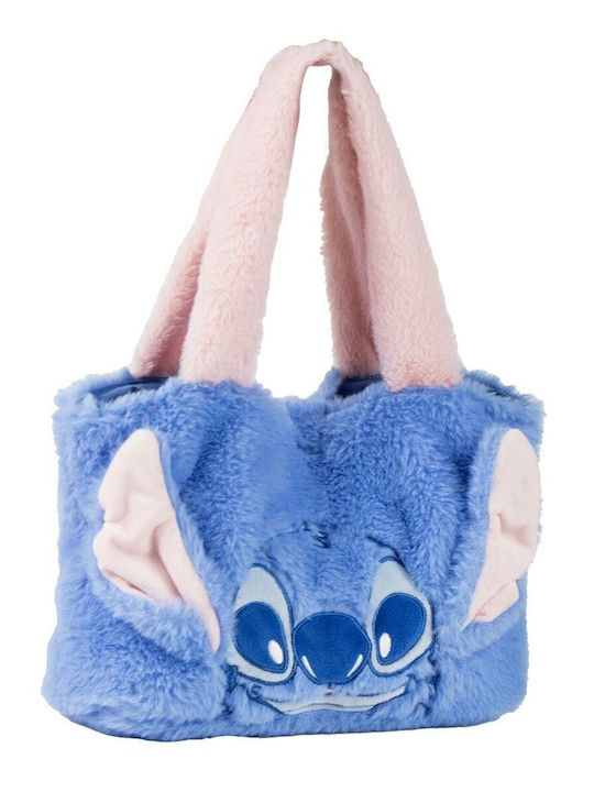 Stitch Kids Bag Shoulder Bag Blue 31cmx22cmx5cmcm