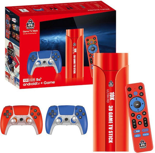 コントローラー2つ付き TV-GAME 15 Portable Game Console Stick & Android TV Box 2 Controllers G1