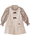 Rochie pentru Copii Animal Print Beige Leopard