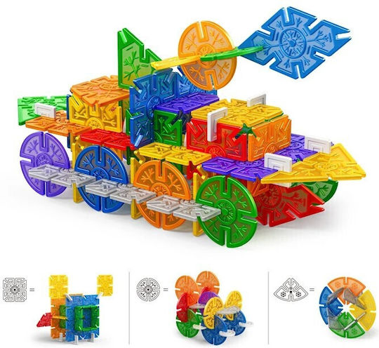 Jucărie Magnetică de Construcție pentru Copii de 3+ Ani