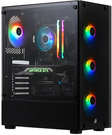 Vengeance Nightwrath-V5 Desktop PC (Ryzen 5-5500/16GB DDR4/512GB SSD/Radeon RX 6400/No OS)
