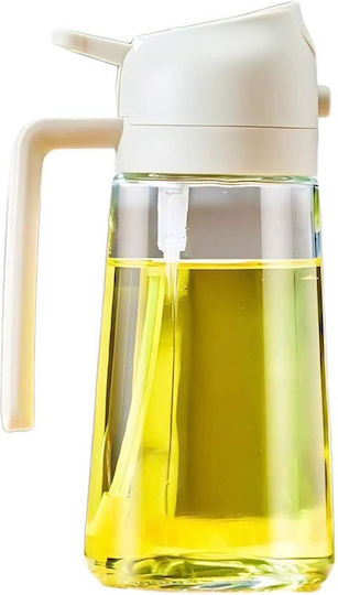 Ölkanne Glas mit Ausgießer 600ml