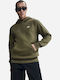Club Sweatshirt with Hood Green