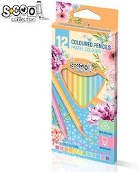 Pastel Coloured Pencils Triangular Shape 3 Mm Lead Thickness Set 12 Colours Pastel Coloured Pencils Triangular Shape 3 Mm Lead Thickness Set 12 Colours