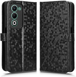 Θήκη Καπάκι Oppo A5 5g A5m Wallet Rhombus Μαύρο Θήκη Καπάκι Oppo A5 5g A5m Wallet Rhombus Μαύρο