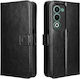 Θήκη Καπάκι Oppo A5 5g A5m Crazy Horse Wallet Μαύρο