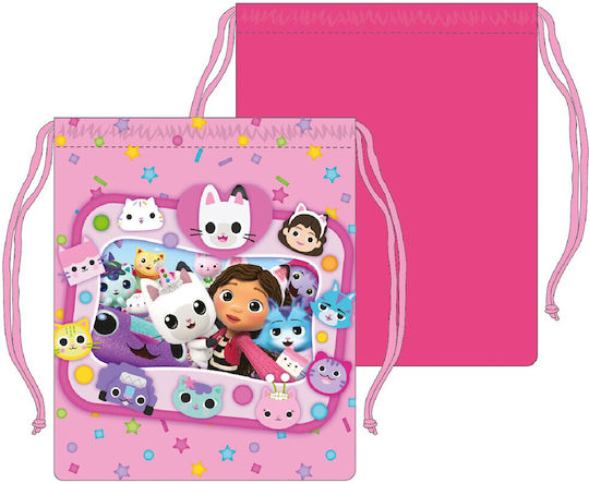Gabby's Dollhouse Kids' Lunch Bag Handbag Multicolour Gabby 22x26.5cm