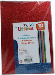 Papier Handarbeit Glitzer A4 10er Littlies