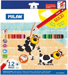 Milan Buntstifte Set 12 Farben 0722612 Milan Buntstifte Set 12 Farben 0722612