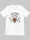 Kids White T-Shirt Stranger Things Hellfire Club