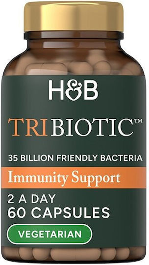 Holland & Barrett Tribiotic Immunity Support Пробиотици 60 капси