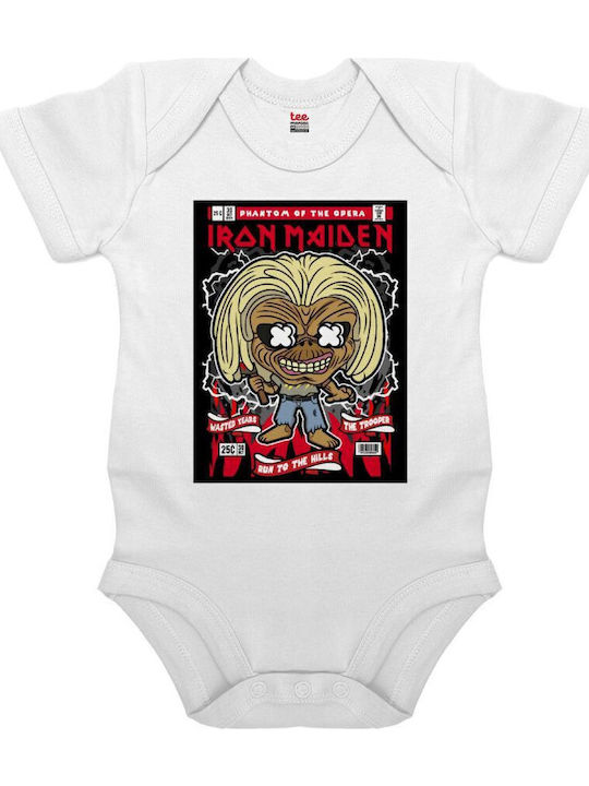 Koupakoupa Iron Maiden (eddie) Kurzärmelig White
