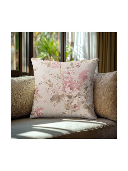 Beauty Home Decorative Pillow Case Beige 40x40cm
