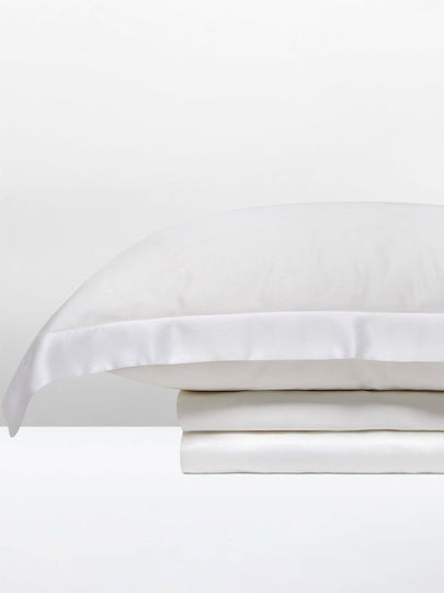 Charisma Sheet Sets Queen with Elastic 160x200+40cm. White 4pcs