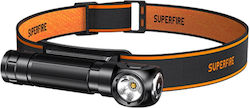Superfire TH04-S Επαναφορτιζόμενος Προβολέας LED Superfire TH04-S Επαναφορτιζόμενος Προβολέας LED