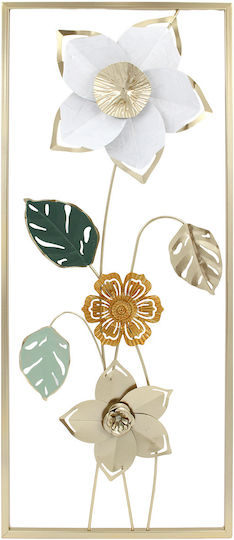 Keskor Wanddekoration Blumen 69x30cm