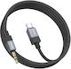 Hoco USB 2.0 Cable USB-C male - 3.5mm Μαύρο 1m 306329