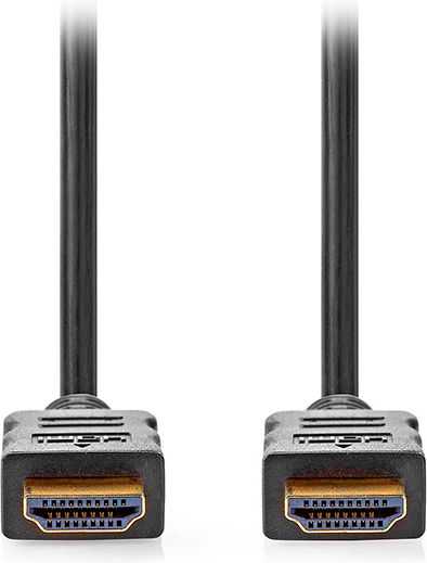 Nedis Cable HDMI male - HDMI male 2m Black