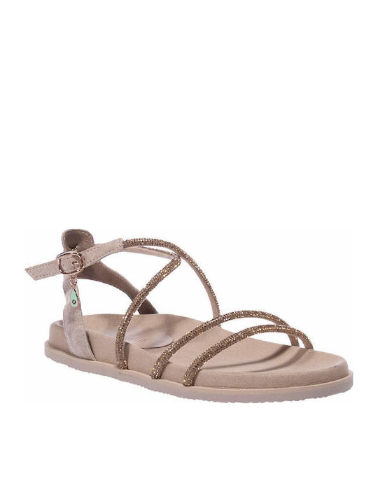 Komis & Komis Leather Sandals Gold