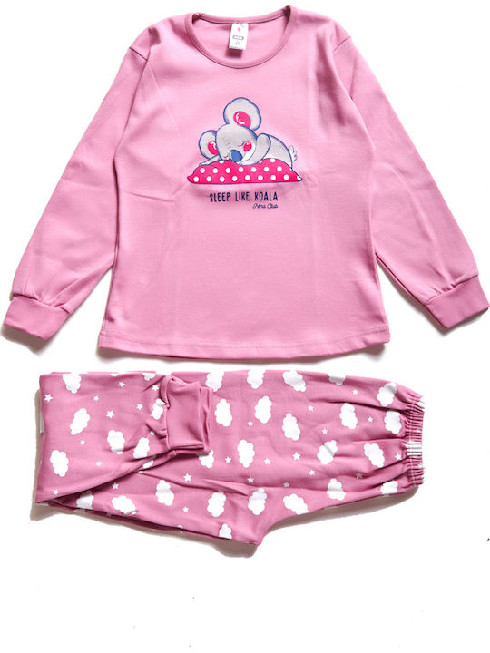 Nina Club Kids' Pajamas Winter Pink