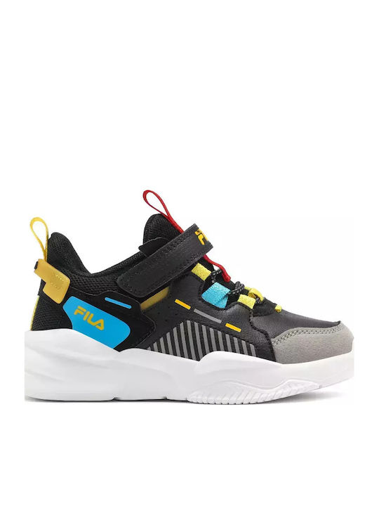 Memory Kinder Sneakers mit Klettverschluss Schwarz