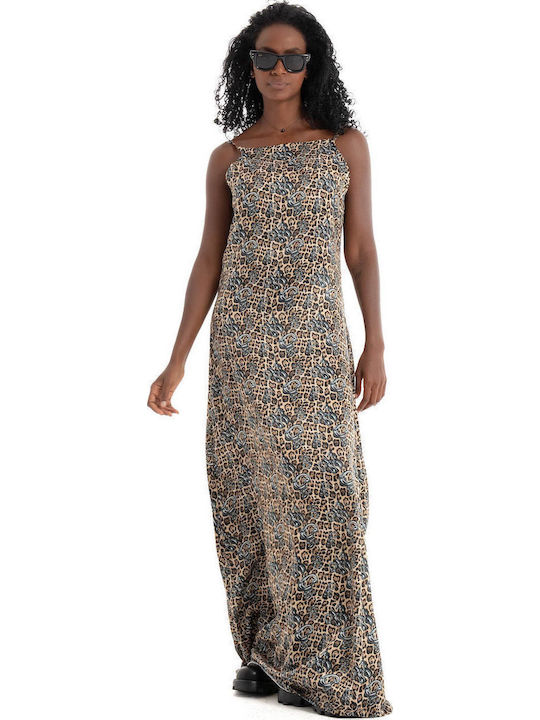 Summer Maxi Dress Brown