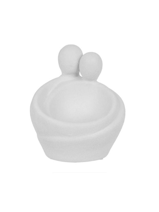 Decorativ Statuetă din Material Ceramic 14.5x13.8x16.5cm 1buc