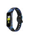 Σιλικόνη Λουράκι Samsung Galaxy Fit 2 Sm-r220 Camuflage Blue