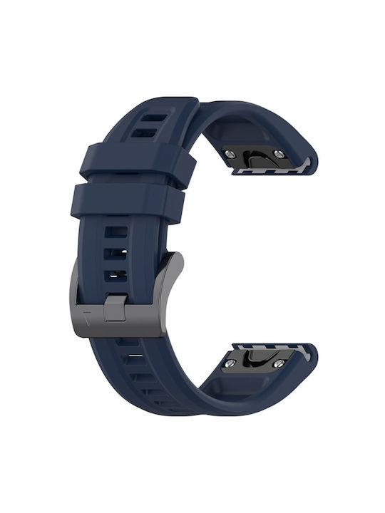 Σιλικόνη Quickfit 20mm Garmin Fenix 5s 6s 7s 8 43mm Μπλε