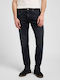 Luke Ανδρικό Παντελόνι Τζιν με Slim Tapered Εφαρμογή Dark Blue