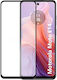 Techwave 5D 0.3mm Full Glue Full Face Tempered Glass Black (Motorola Moto E14, TechWave)