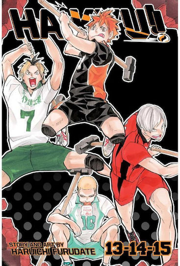 Haikyu! 3 In 1 Vol. 13, 14 & 15