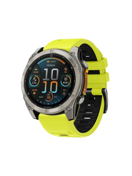 Curea Silicon Negru (Garmin Instinct 2Coros Vertix 2)