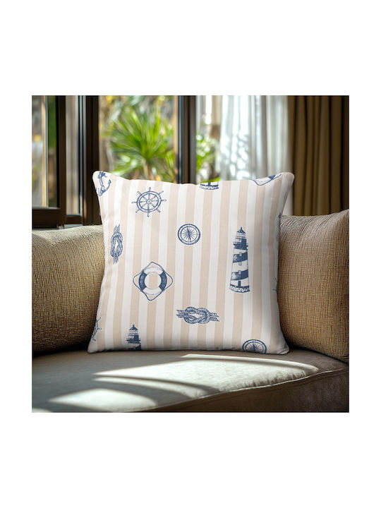 Beauty Home Διακοσμητική Μαξιλαροθήκη Ναυτικα Σ...