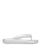 Iqushion Women's Flip Flops Silver