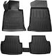Race Axion Set of Front and Rear Mats 5pcs Tray Type for BMW Series 3 / E46 1998-2006 Black