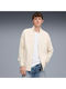 Men's Beige Fleece Jacket