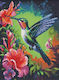 Diamantmalerei Werkzeuge & Zubehör Diamantmosaik Anmutiger Kolibri 30x40cm