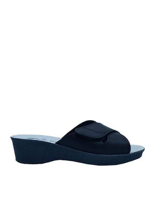 Women's Flat Sandals Anatomic in Black Color
