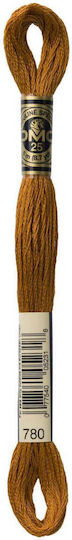 Stickgarn Mouline Dmc 117 Gold 780