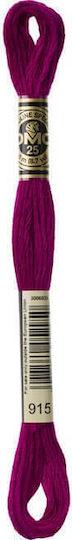 Dmc Embroidery Thread 117 Purple 915