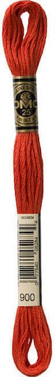 Embroidery Thread Mouline Dmc 117 Orange 900