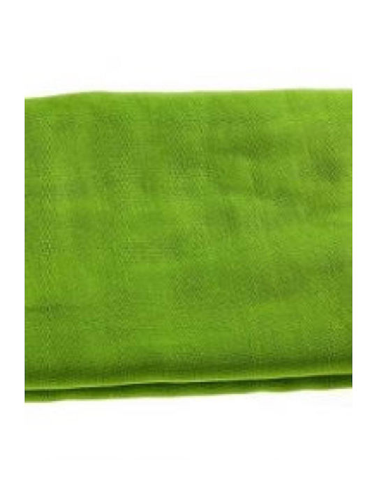 Dekorative Gaza 100% Baumwolle 10 Meter Länge x Breite 1,5 m Grün-Gaza