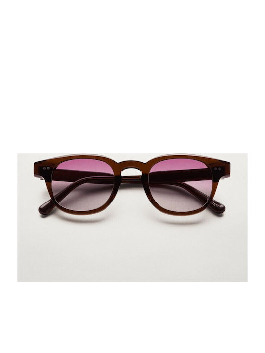 Chimi Men's Sunglasses with Brown Frame and Brown Lens 01 BROWN PINK