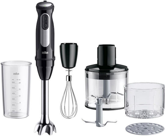 Braun MultiQuick 5 Pro Handmixer mit Inox-Stab 1000W Schwarze